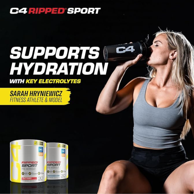 C4 Ripped Sport 30 Servings By Cellucor - Image 2