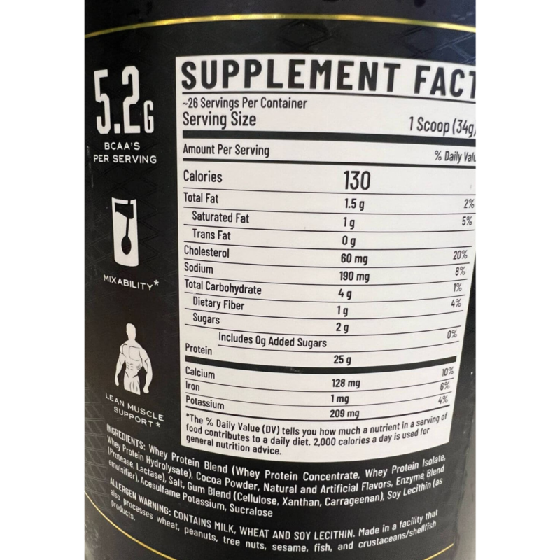 King Whey 2lb By Ronnie Coleman Signature Series - Image 2
