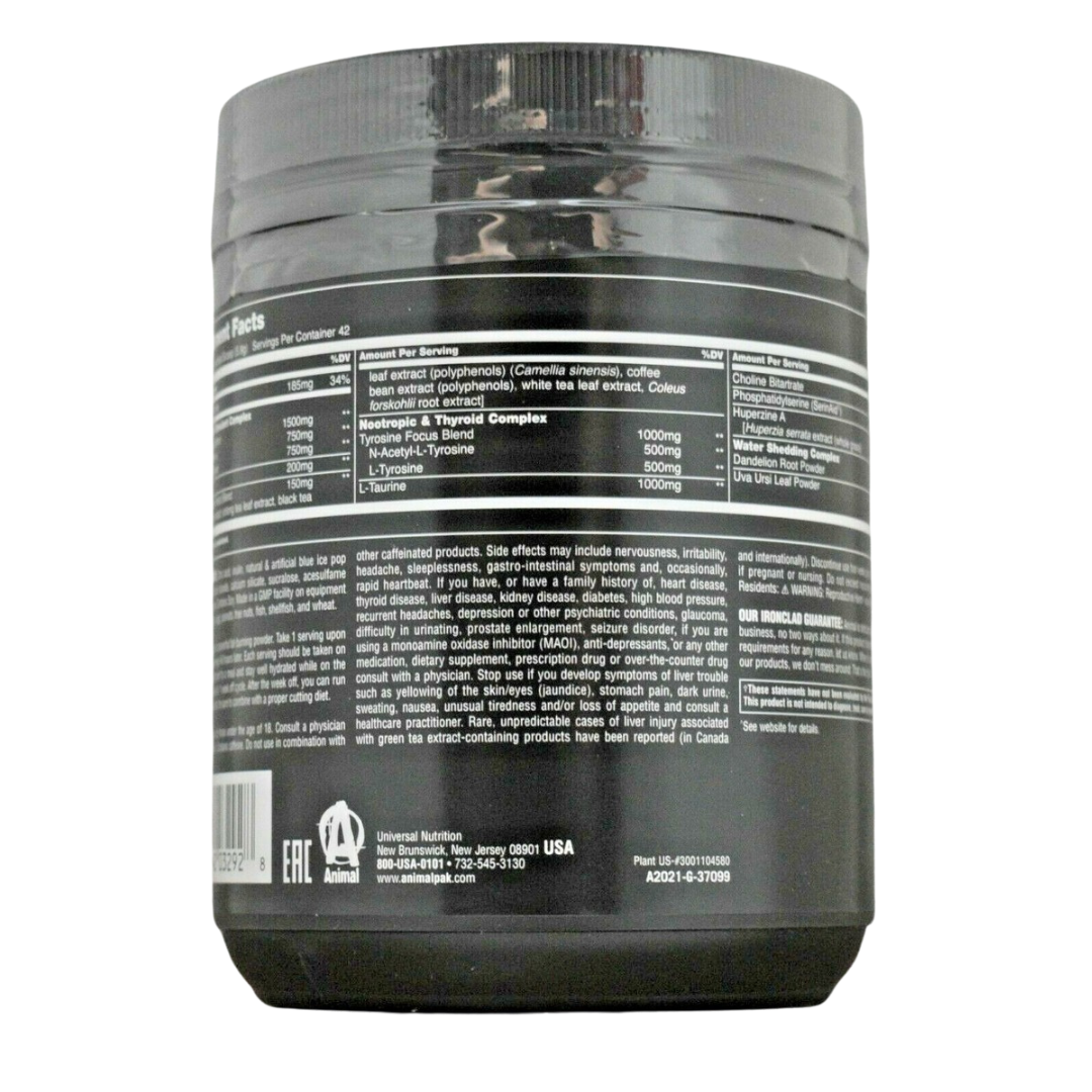 Advanced Cuts Powder 42 Servings By Universal Nutrition - Image 2