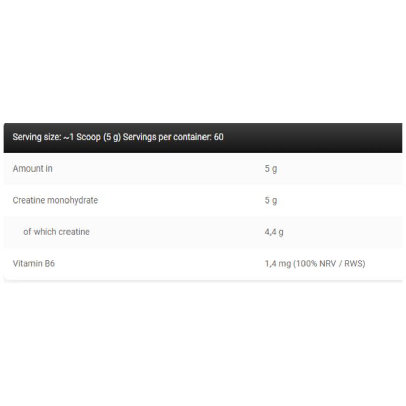 Anabolic Creatine 300g By Kevin Levrone Signature Series - Image 2