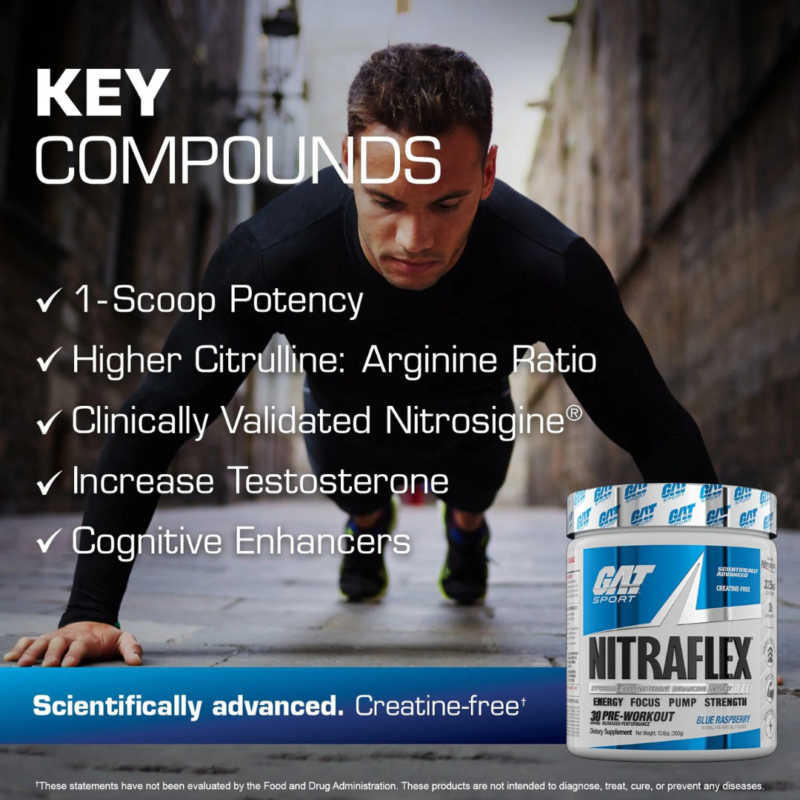 Nitraflex 30 Servings By Gat Sport - Image 2