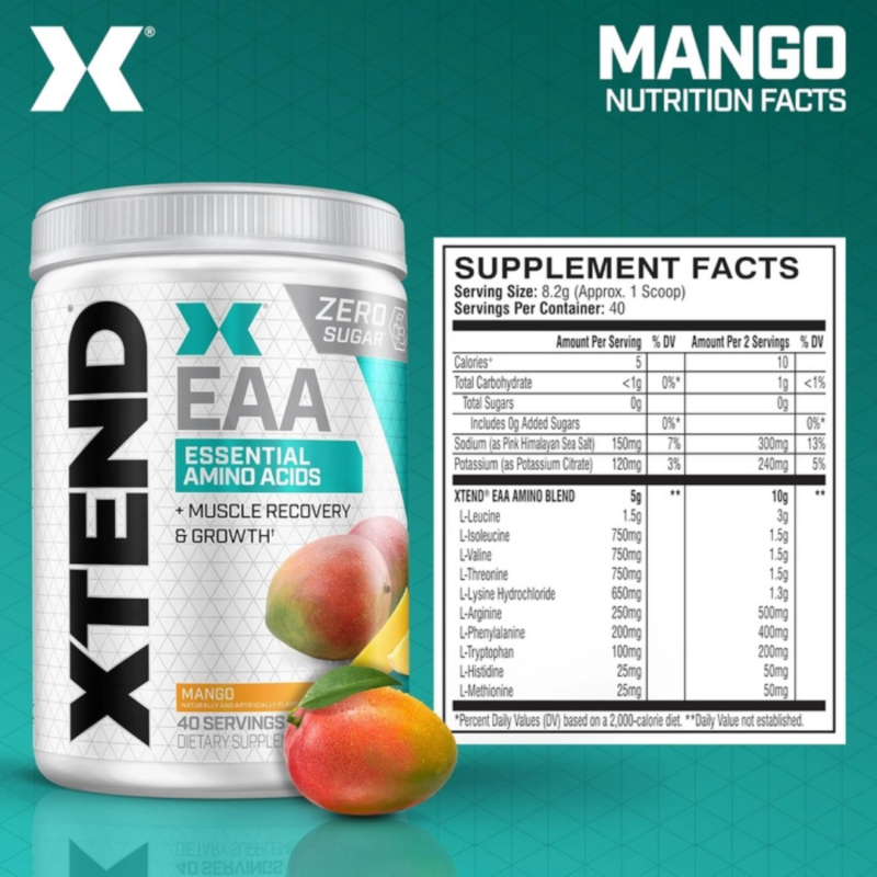 Xtend Eaa Essential Amino acids 40 Servings By Scivation - Image 3