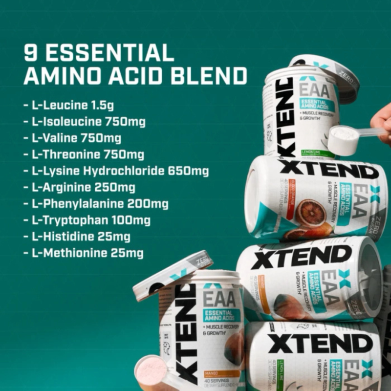 Xtend Eaa Essential Amino acids 40 Servings By Scivation - Image 4