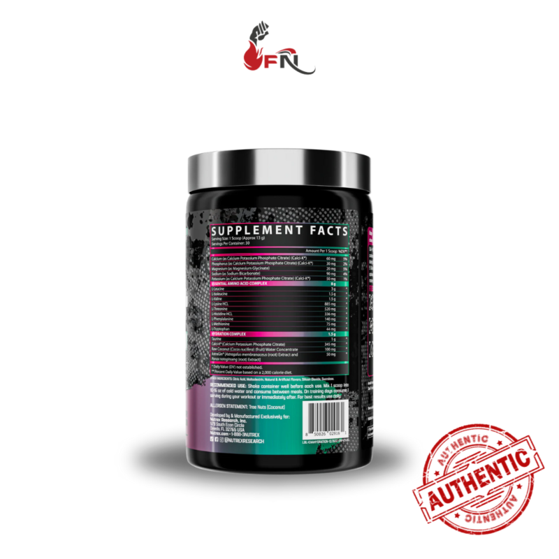 Eaa + Hydration 30 Servings By Nutrex Research - Image 2
