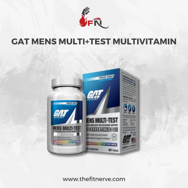 GAT MENS MULTI VITAMINS+ TEST 150 TABLETS