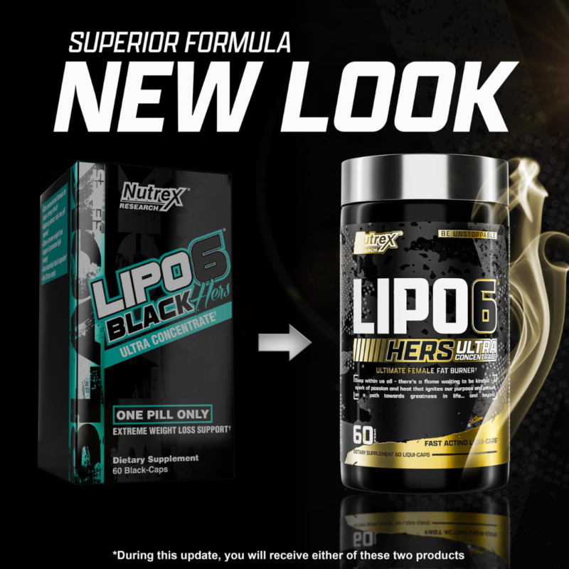 Lipo6 Black Hers 60 Capsules By Nutrex Research - Image 3