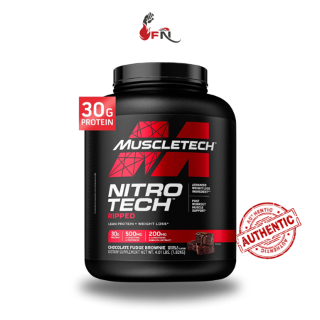 NitroTech Ripped 4lbs By MuscleTech