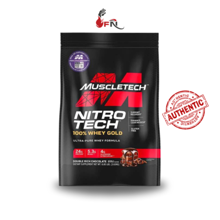 NitroTech 100% Whey Gold 8lbs By MuscleTech