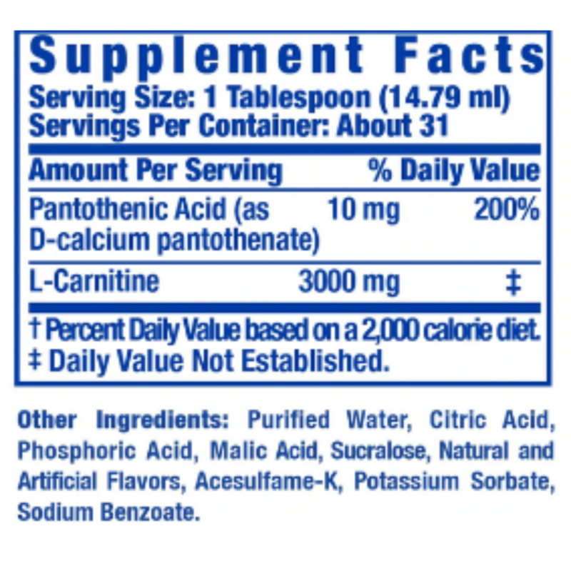 L-Carnitine Xs 3000 31 Servings By Ronnie Coleman - Image 2