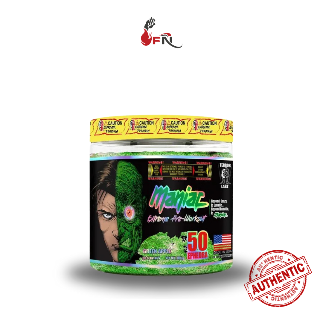 Maniac Extreme Pre Workout 30 Servings By Terror Labz