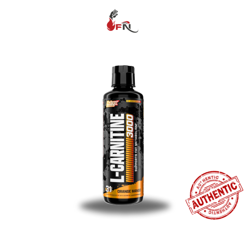 L-Carnitine 3000 31 Servings By Nutrex Research - Image 2