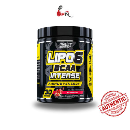 Lipo6 Bcaa Intense 30 Servings By Nutrex Research