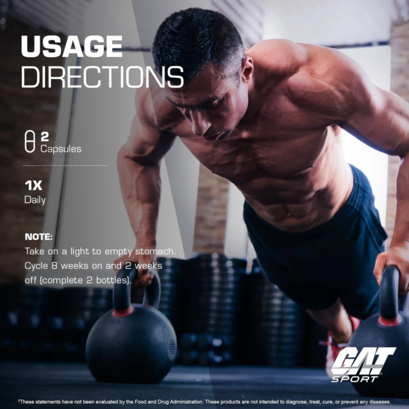 Testrol Fire 60 Tablets By Gat Sport - Image 2