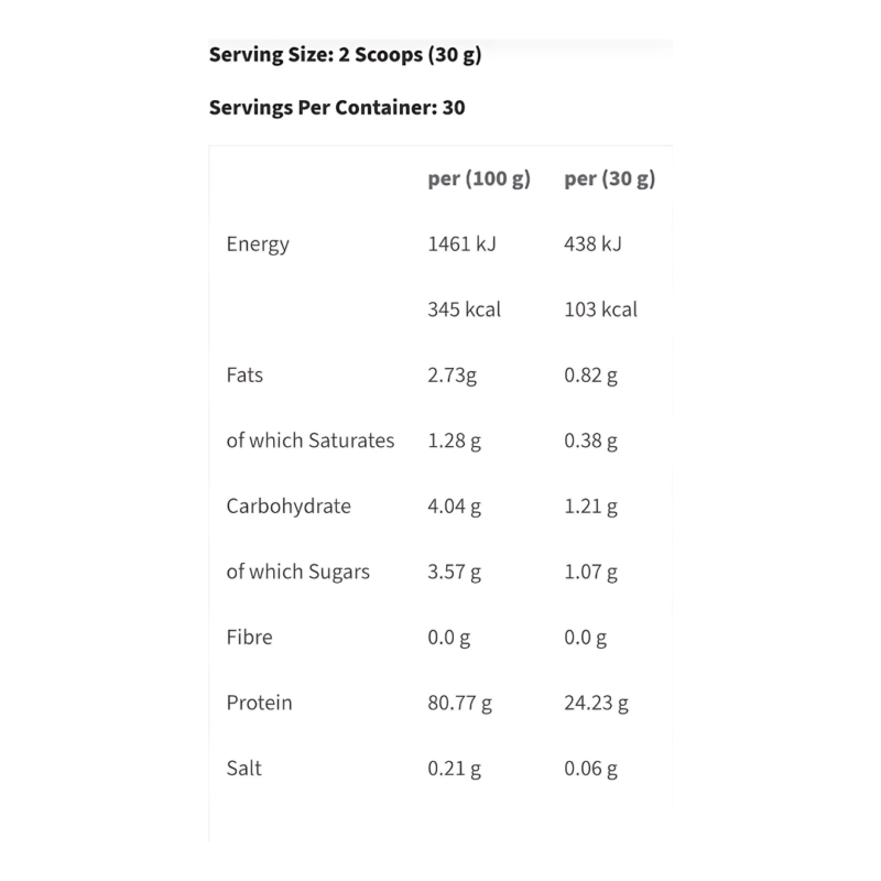 100 Percent Casein Powder 1kg By Applied Nutriton - Image 2