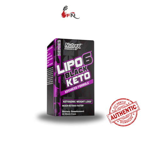 Lipo-6 Black Keto 60 Black Caps By Nutrex Research