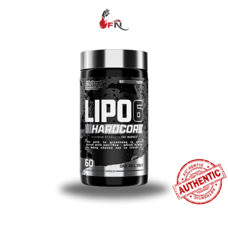 Lipo-6 Hardcore 60 Capsules By Nutrex Research