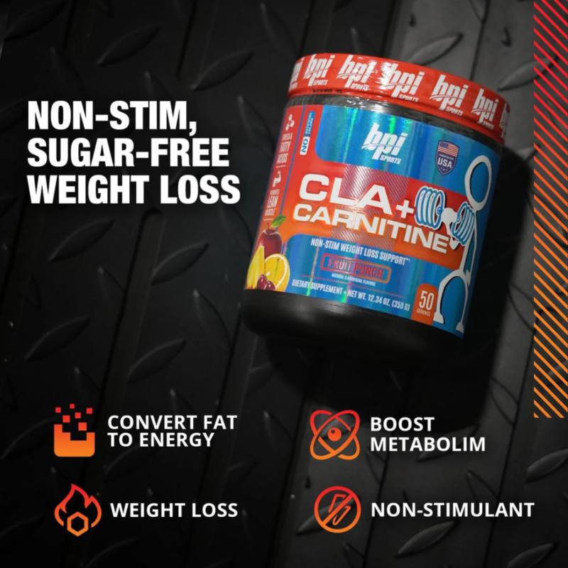 Cla + Carnitine 50 Servings By Bpi Sports - Image 2