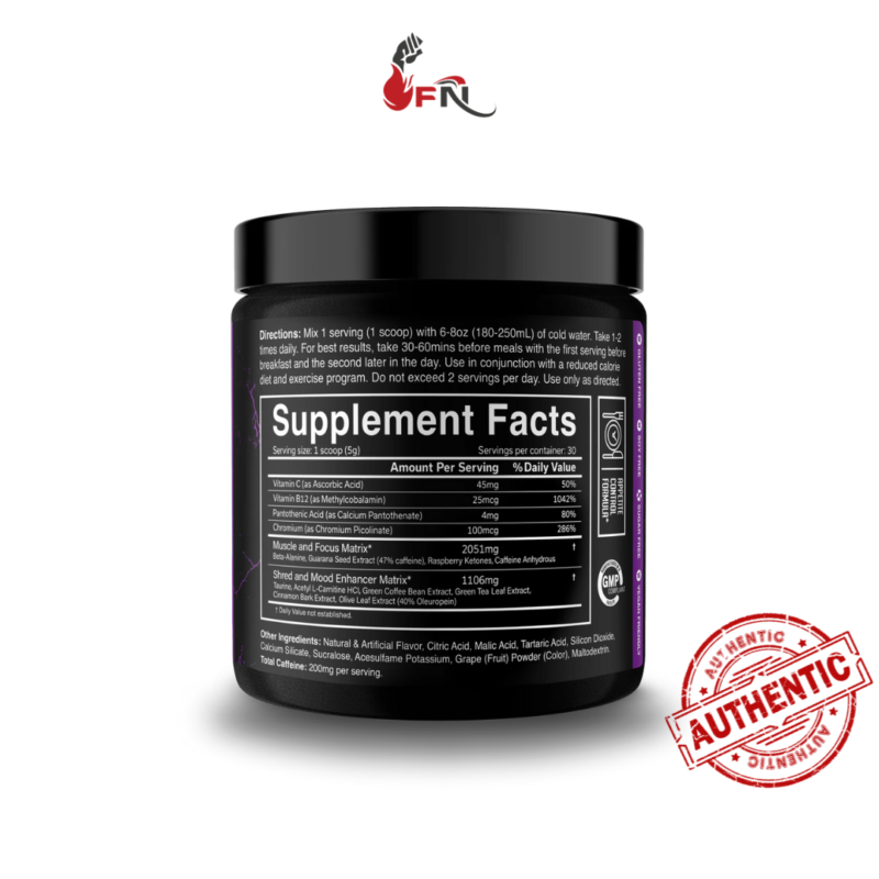 The Ripper! 30 Servings By Jnx Sports - Image 2