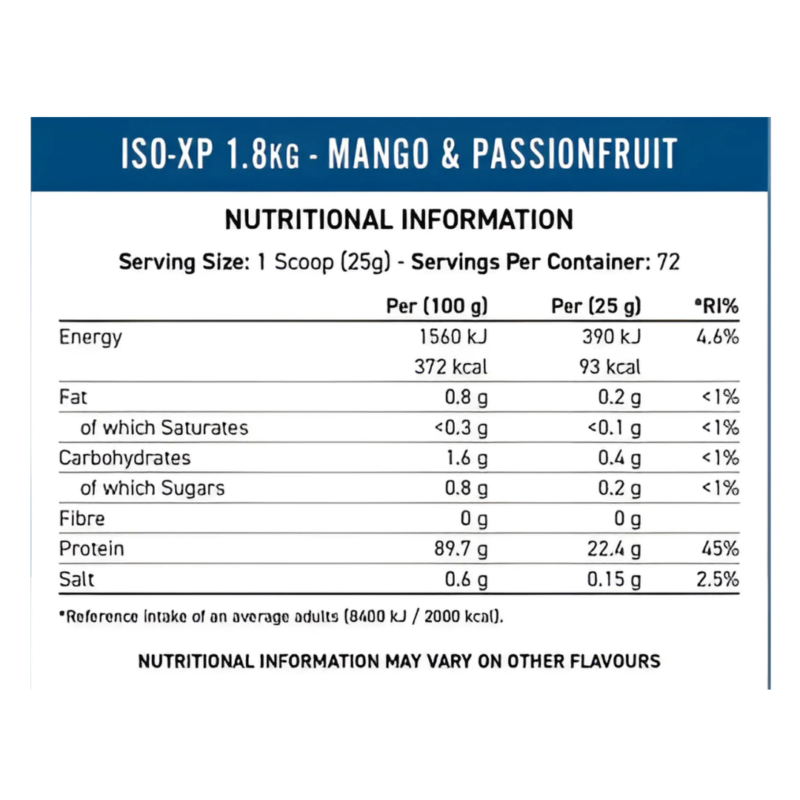 Iso-Xp 1.8kg By Applied Nutriton - Image 2