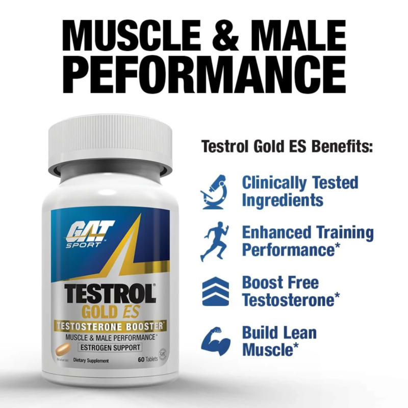 Testrol Gold Es 60 Tablets By Gat Sports - Image 5