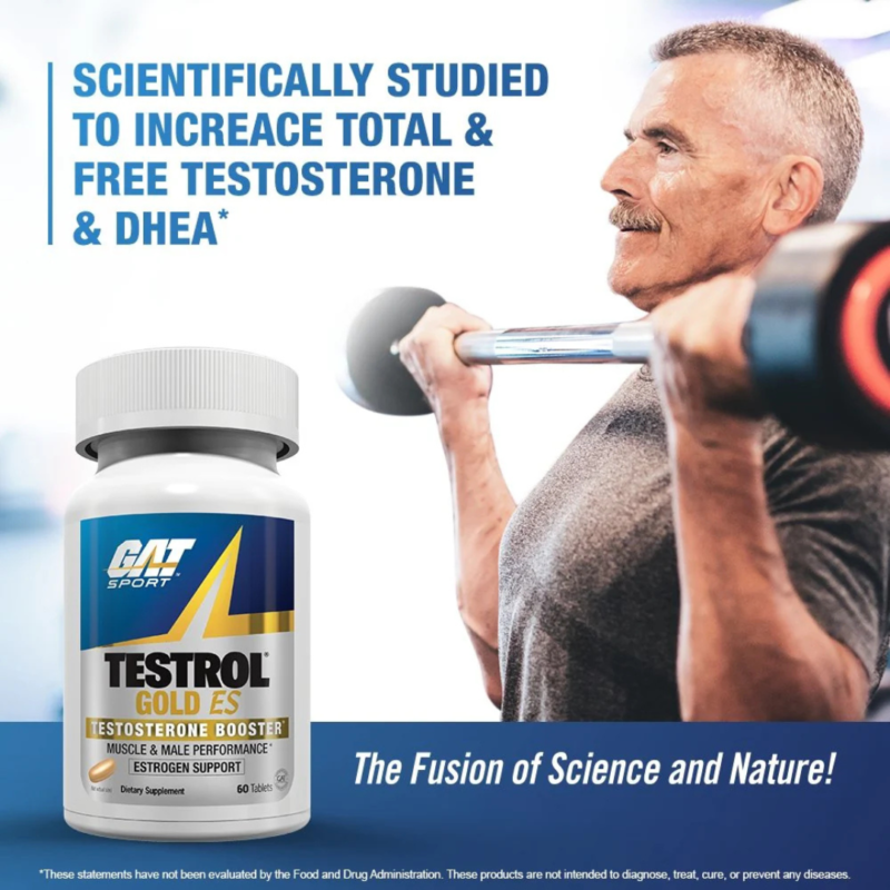 Testrol Gold Es 60 Tablets By Gat Sports - Image 2