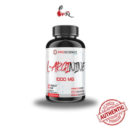 L-Arginine 1000mg 100 Tablets By Pro Science Nutra