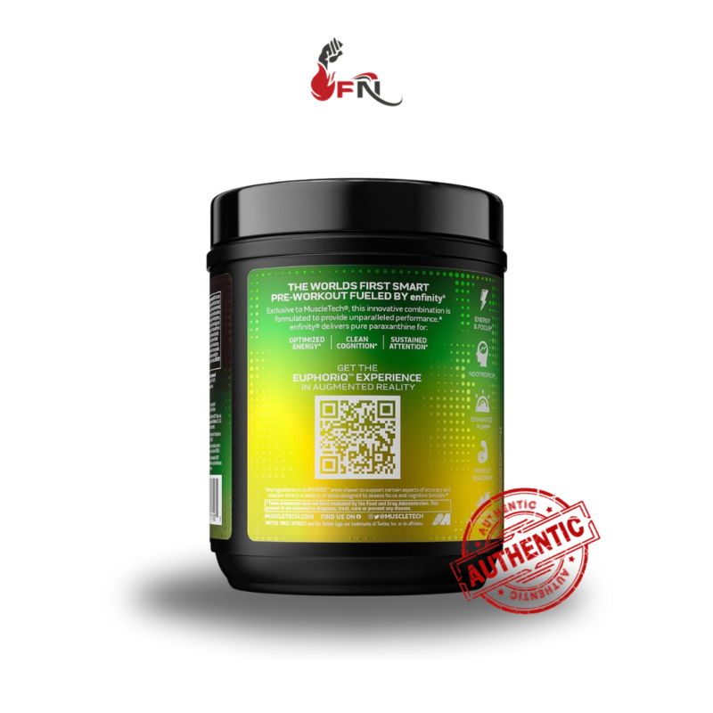EuophorIQ Pre Workout 20 Servings By MuscleTech - Image 3