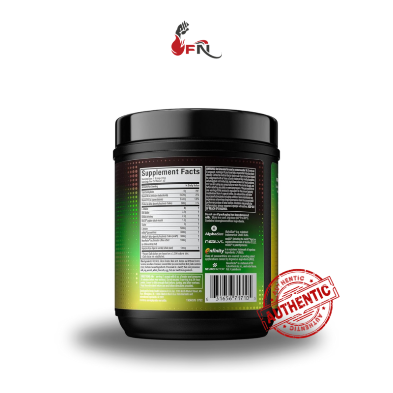 EuophorIQ Pre Workout 20 Servings By MuscleTech - Image 4