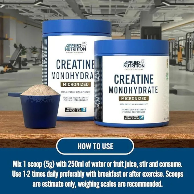 Micronized Creatine Monohydrate 250g By Applied Nutrition - Image 4
