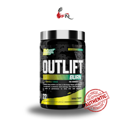 Outlift Burn Pre Workout 22 Servings By Nutrex Research
