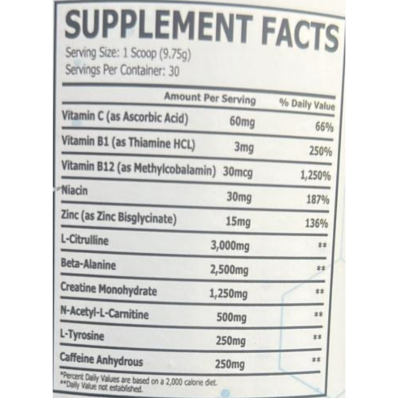 Pump Xtreme 30 Servings By Pro Science Nutra - Image 2