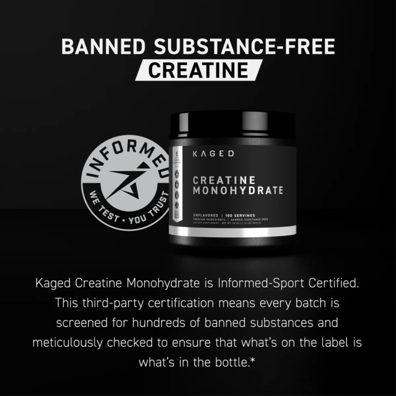 Creatine Monohydrate Powder 500G By Kaged Muscle - Image 4
