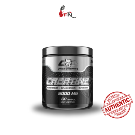 Creatine Monohydrate Powder 5000mg 60 Servings By Core Champs