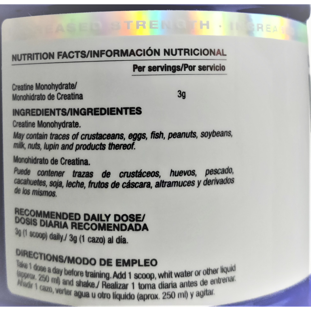 Pure Creatine 100 Servings By Quamtrax Nutrition - Image 2