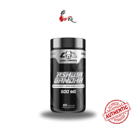 Ashwagandha 500mg 60 Capsules By Core Champs