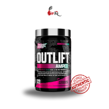 Outlift Amped High Stim Pre Workout 22 Servings By Nutrex Research