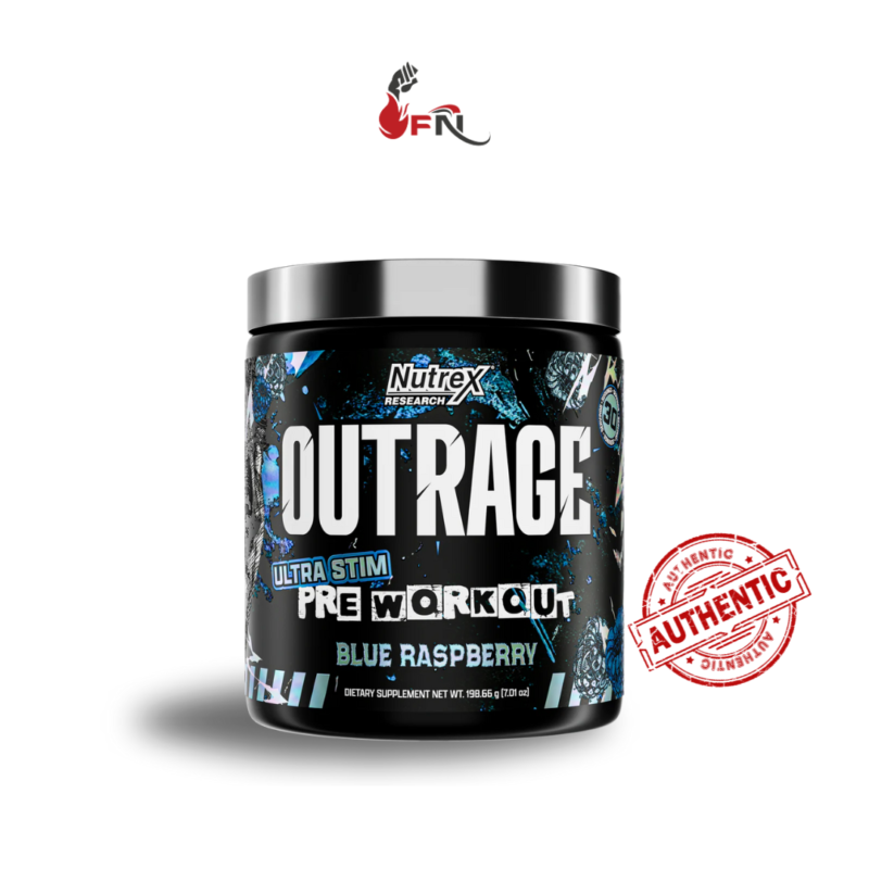 Outrage Pre Workout 30 Servings By Nutrex Research