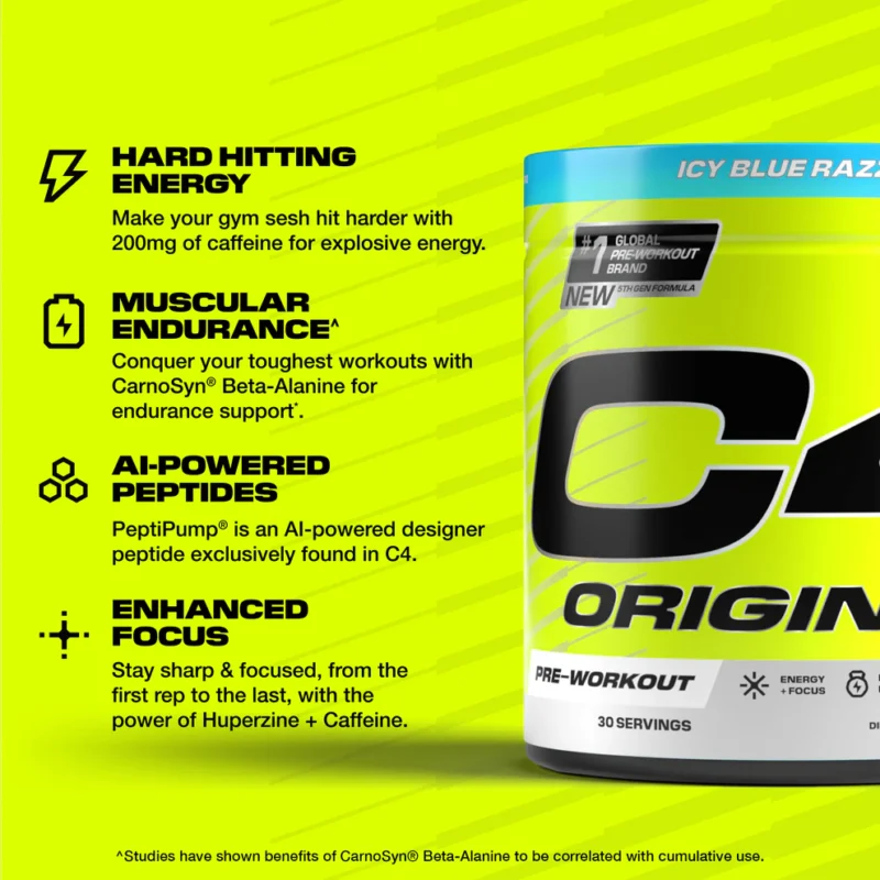 C4 Original 50 Servings By Cellucor - Image 4