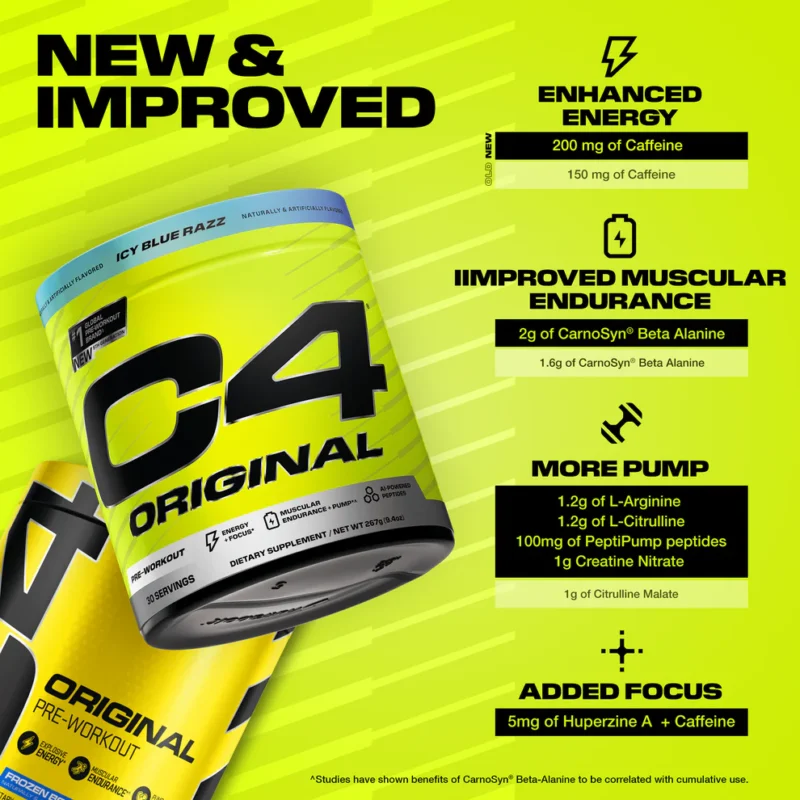 C4 Original 50 Servings By Cellucor - Image 9